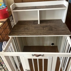 白い犬のゲージ
の画像