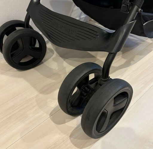 kinderwagon DUOシティhop2 ベビーカー バギー 黒