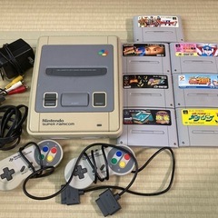 任天堂スーパーファミコン 本体 コントローラー カセットソフト