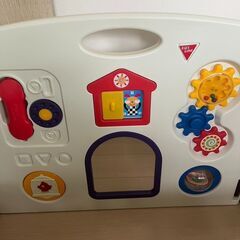 日本育児★ミュージカルキッズランド スクエア8枚★ドア付き ベビーサークルの画像