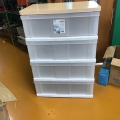 お話し中です。アイリスオーヤマ　ウッドトップチェスト