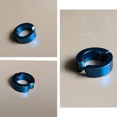 片耳用イヤーカフ（新品）ブルーの画像