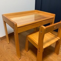 ニトリ　キッズデスク　チェア　セット