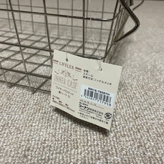 スチール　ワイヤーバスケットの画像