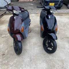 2台 suzuki let’s4