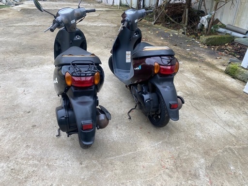 2台 suzuki let’s4