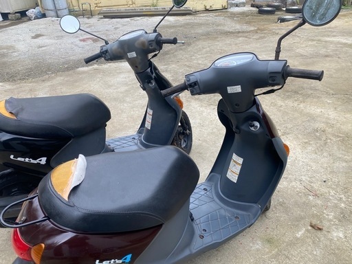 2台 suzuki let’s4