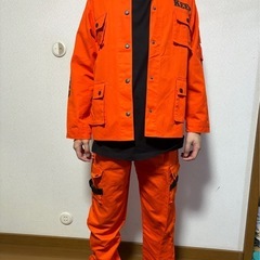 ハロウィンオレンジ囚人服