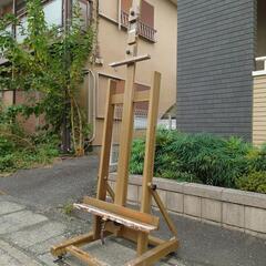 イーゼル(超大型)本格画家プロ仕様(大幅値下げ)の画像