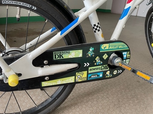 子ども用自転車マリオデザイン
