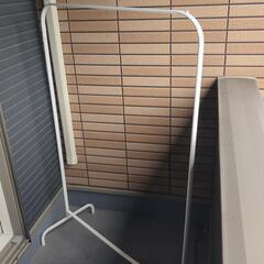 10/29まで【IKEA】ハンガーラック 白