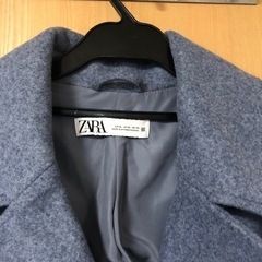 ZARA チェスターロングコートの画像