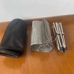 【決まりました】   
焚き火コンパクトスタンド（未使用）の画像