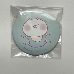 【渋谷限定】ちびちびうさまる レザふわ缶バッジ⑧の画像