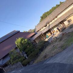 築１００年超。かやぶき屋根の古民家。持て余してます。