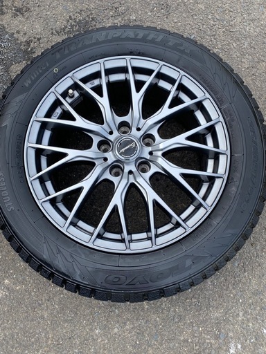 スタッドレスダイヤ　ホイール4本セット　215/60R17