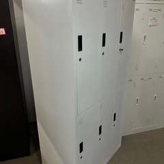 6人用ロッカー　鍵付きです　幅90 奥51.5 高さ179cmの画像