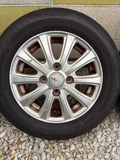 完売！ありがとうございました。軽タイヤアルミホイール13インチ