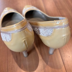 【セレモニーに最適】【美品】銀座カネマツ婦人靴の画像