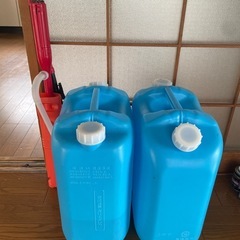 あげます　灯油タンク、灯油ポンプ