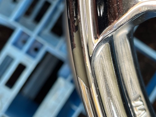 希少ヨコハマAVS T-7メッキアルミホイール