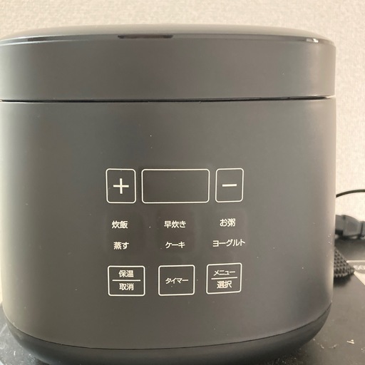 オシャレな4号炊き炊飯器【未使用】