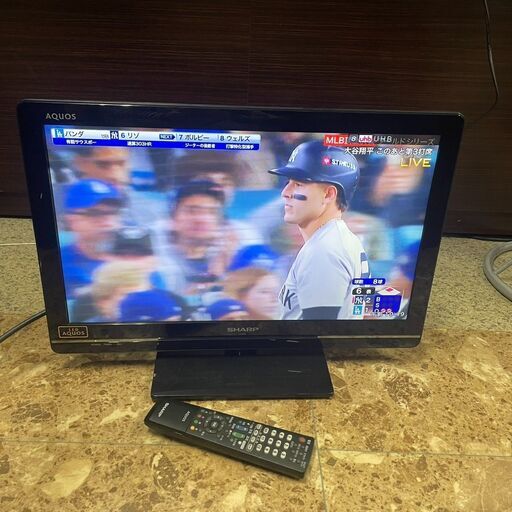 SHARP/シャープ アクオス 22型 液晶テレビ LC-22K7 2012年製 TV 家電 札幌 東区