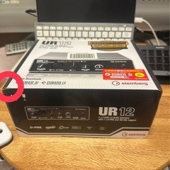 Steinberg  UR12(ヘッドフォン端子用ステレオ3.5mm変換アダプタおまけ)の画像