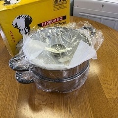 ☆未使用品☆ 陳建一 二段蒸し器 26cm IH対応 調理鍋 タマハシ の画像