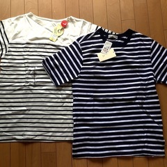 ボーダー Tシャツ ２枚セット Lサイズ　新品未使用