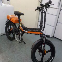 ID：559417　　フル電動、自転車　ナンバーつき（原付免許必須）