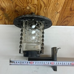 k1026604 動作未確認 レトロ 玄関灯 飾り壁灯 壁掛け 照明 電球 金属 ガラス アンティーク   照明器具  北欧風  壁掛け照明 インテリア照明 寝室 リビングルーム 中古 現状品の画像