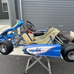 レーシングカート　ヤマハ　ウィンフォース　kt100SEC セル付き　クラッチ付き　初心者向け　車体の画像