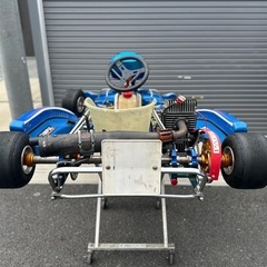 レーシングカート　ヤマハ　ウィンフォース　kt100SEC セル付き　クラッチ付き　初心者向け　車体の画像