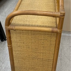 6093/無料】ラタンチェスト　幅800mmの画像