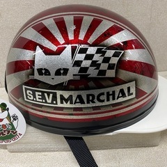 🏍 【バイク用品】マーシャル コルク半 旭日旗【バイクパーツ高価買取アールワン田川】の画像