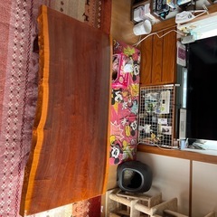 木の座卓テーブル