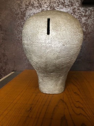 エイリアン　グレイ 貯金箱 宇宙人 ヘッド グレイ/エイリアン フィギュア 貯金箱/バンク SF