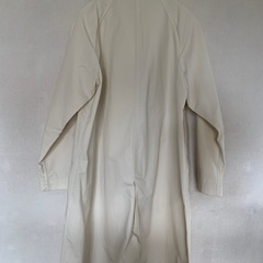 新品　ユニクロ　ステンカラーコート　ナチュラルの画像