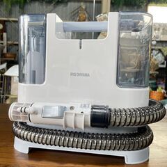 【IRIS OHYAMA アイリスオーヤマ】リンサークリーナー RNS-P10 2021年 自動散水 1.1Lタンク 大容量 ハンドツール付の画像