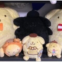 ポムポムプリンの大きなぬいぐるみ