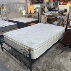 ダブルベッドセット　マットレス:IDC大塚家具