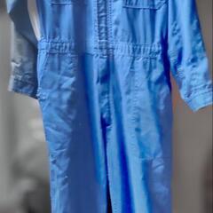 青のつなぎです、汚れる作業、またはダンス衣装やコスプレにも最適です。 