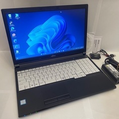 交渉可 極美品 fujitsu windows11 office...