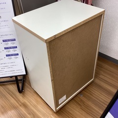 【取りに来られる方限定！！】４段チェスト　ナチュラル×ホワイトの画像