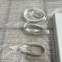 シャネル　空箱、リボン　付属品の画像