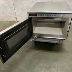 【SANYO】 サンヨー 業務用 電子レンジ EM-1502型 単相200V 店舗厨房機器 動作品 ① Y0395の画像