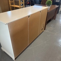 ホワイト キャビネット