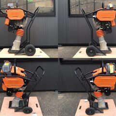 【使用時間短い良品・美品/動作確認済み】　 mikasa/三笠産業　防音型 タンピングランマー　MT-55L-SGK　転圧機　使用時間24h　ガソリンの画像