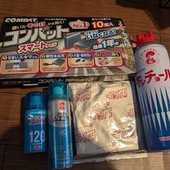 殺虫剤セット　キンチョール、コンバットほか